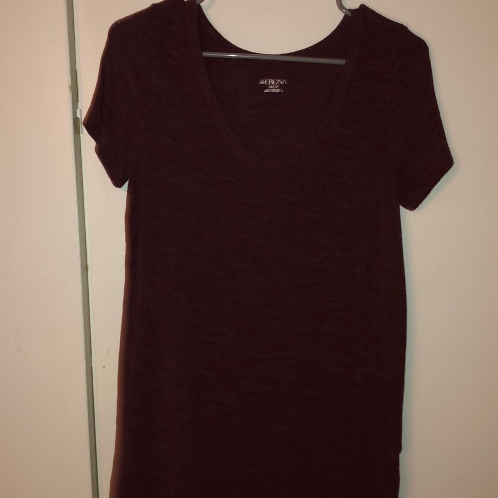 V-neck top